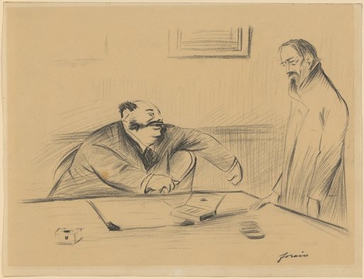 Two Gentlemen in Conversation
