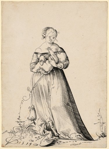 Mother with Child in Her Arms
