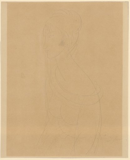 Jeanne Hébuterne in Profile
