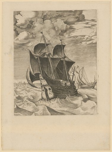 Dutch Cargo Ship and Boeier