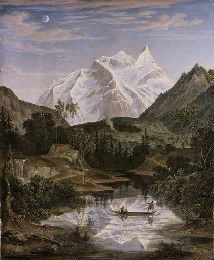 Mountain Landscape with a Lake