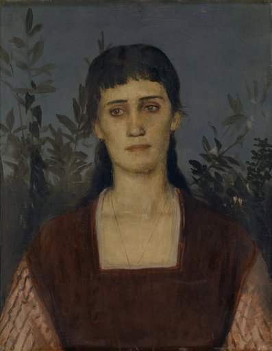 Portrait of Clara Bruckmann-Böcklin, the Artist's Eldest Daughter