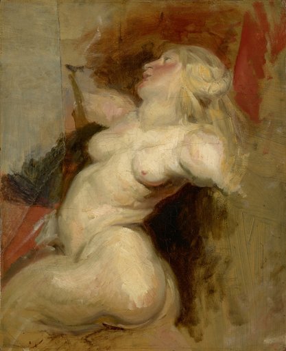 Nereid (copy after Rubens)