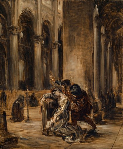 Marguerite at Church (Goethe: Faust, Part One, Scene in the Cathedral)