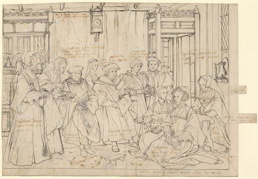 Design for the Family Portrait of Thomas More