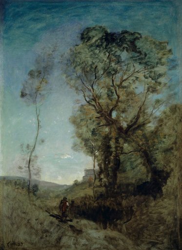 The Italian Villa Behind the Pines