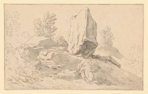 Slope with Erratic Boulders