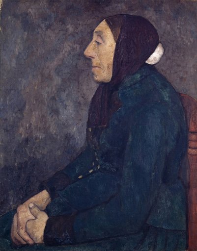 Seated Old Peasant Woman