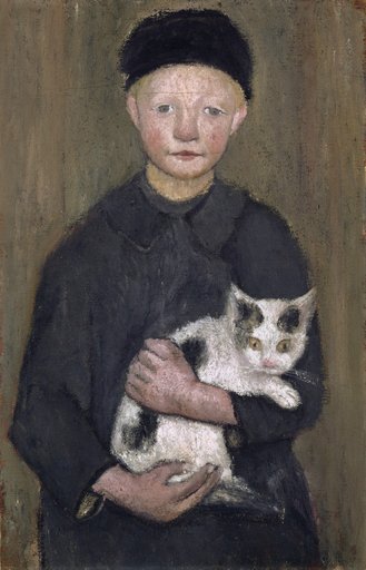 Boy with a Cat