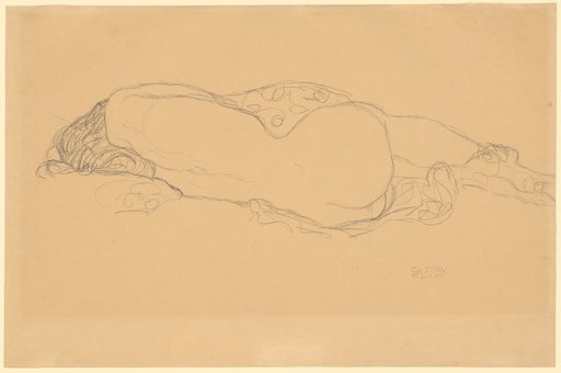 Reclining Back View to the Left