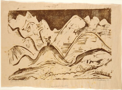 Landscape with a Blowing Shepherd