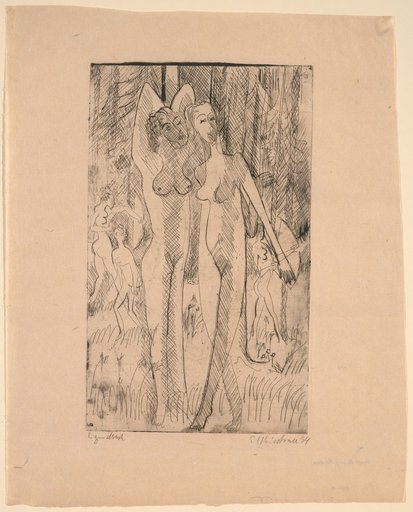 Naked Girls in the Forest