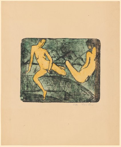 Two Girls Sitting on the Sofa