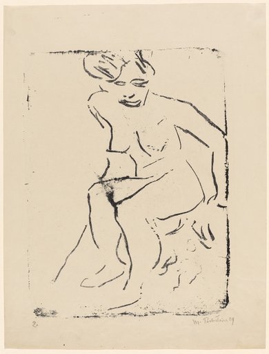 Seated Female Nude