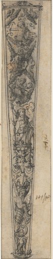 Design for a Dagger Sheath with Putti