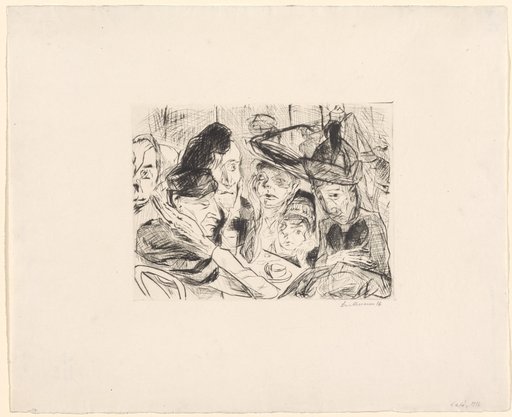 Café (Two Old Women in the Foreground)