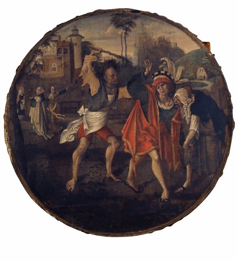 The Prodigal Son Driven Out of the Brothel