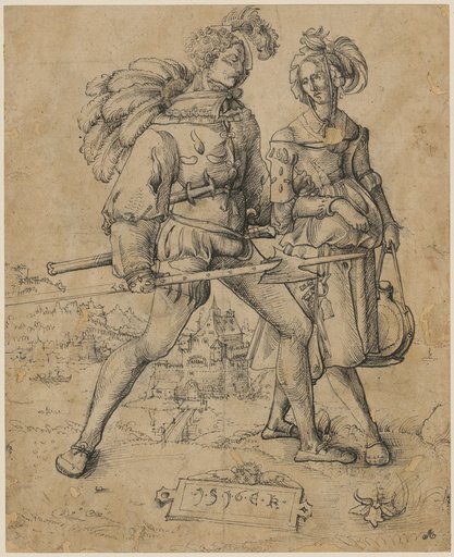Warrior with a Camp Girl
