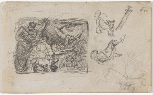 Study for "L'Après-midi à Naples"