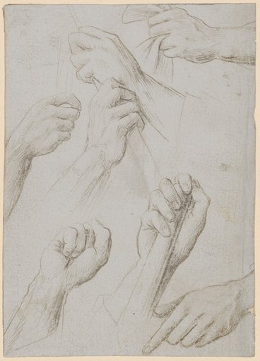 Study Sheet with Seven Hands
