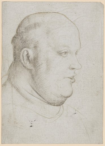 Portrait of a Fat Man (Monk?), Facing Right