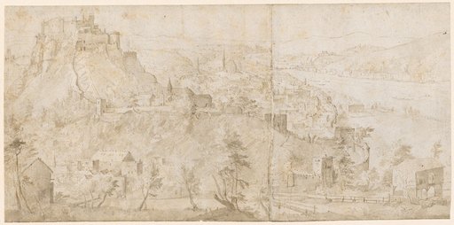 View of Salzburg over the Nonnberg Abbey to Hohensalzburg and Down the Salzach