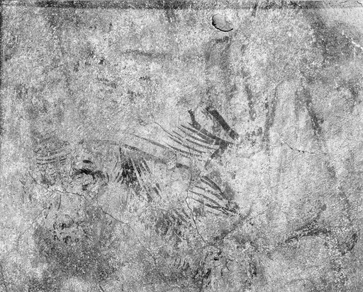 Wall Painting Fragment from the Basel St. Ulrich's Church: Head of a Man