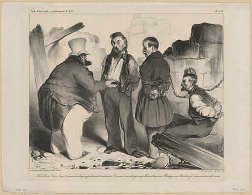 "Very good! Very good! You have behaved perfectly! We shall now direct you to Beaulieu, to Poissy, to Bicêtre; I am pleased with you"