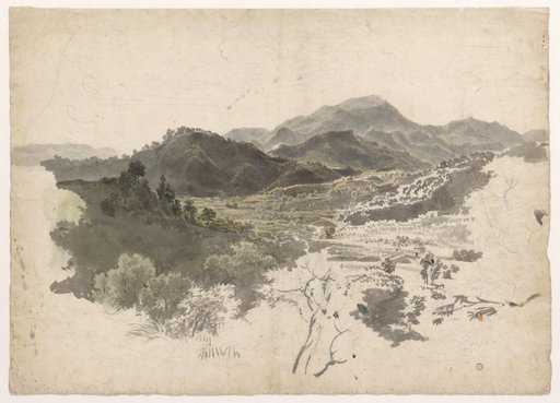 Mountain Landscape in the Vicinity of Rome (Monti Ruffi?)