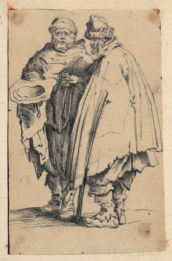 The Blind Man and His Companion after Callot (Lieure 487)