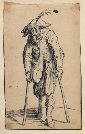 The Cripple after Callot (Lieure 493)
