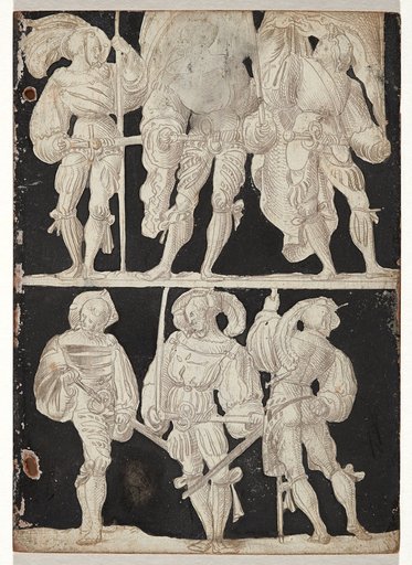 Six Male Figures (Writing Booklet I)