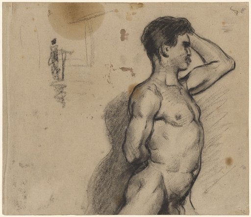 Male Nude, Standing