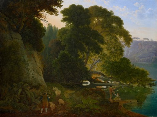 At Lake Nemi