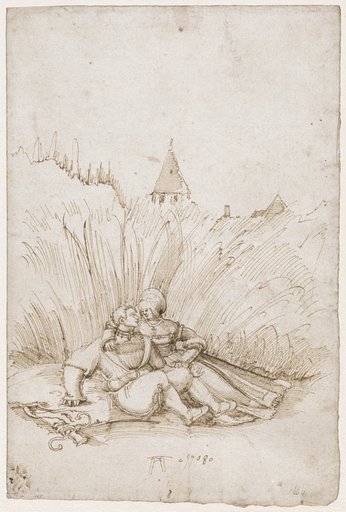 Lovers in a Cornfield