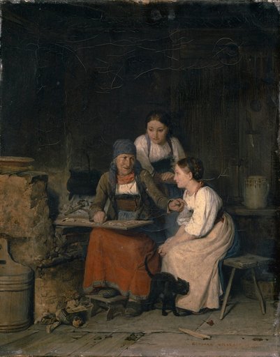 At the Fortune Teller's