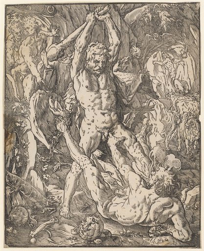 Hercules Slays Cacus