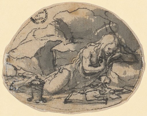 Saint Mary Magdalene as a Penitent