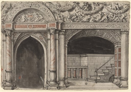 Design for the Ground Floor of the Hertenstein House in Lucerne