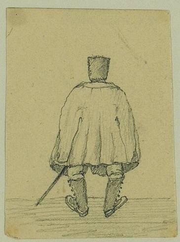 Standing Man from Behind