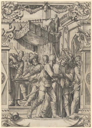 Roundel with the Handwashing of Pilate