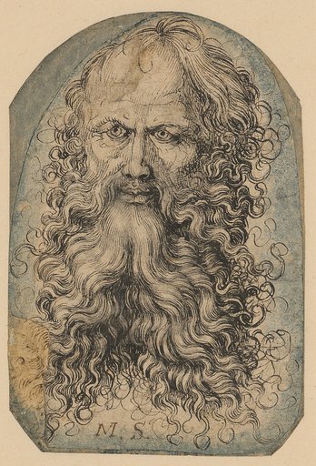 Bearded Old Man's Head