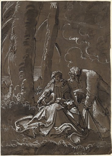 The Holy Family in a Landscape