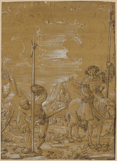 Rider and Landsknecht