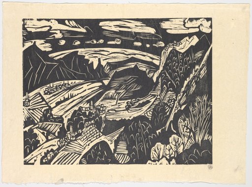 Tessin Panoramic Landscape