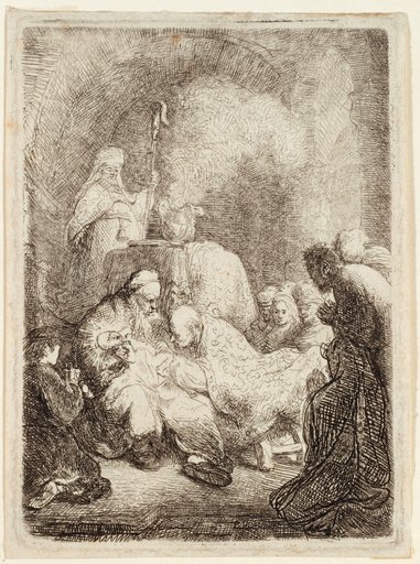 The Circumcision in the Temple: Small Plate