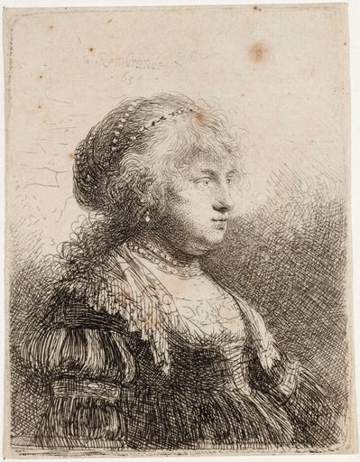 Saskia in Rich Attire