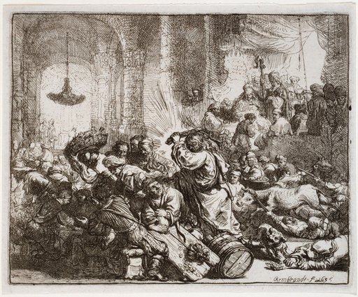 Christ Driving the Merchants from the Temple