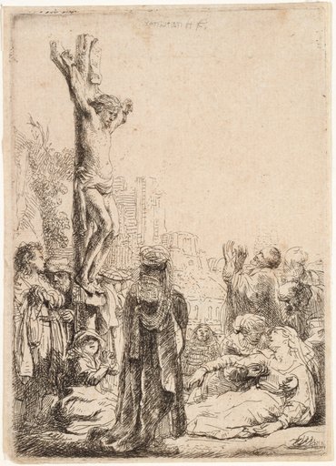 Crucifixion: Small Plate