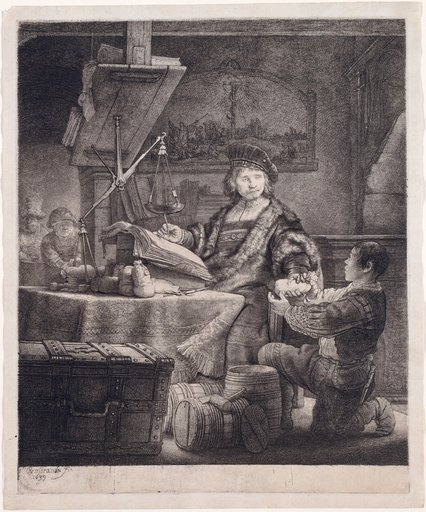 The Tax Collector Jan Uytenbogaert - The Gold Weigher
